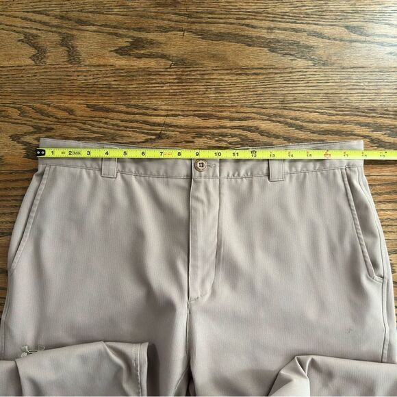 Under Armour Performance Khaki Polyester Golf Pants Men’s Size 34R - Picture 4 of 8